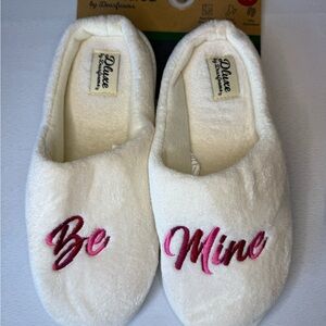 Dearforms “Be Mine”Memory Foam Slippers